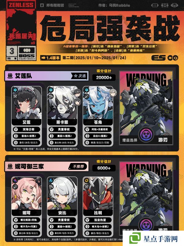 绝区零危局强袭战第二期怎么过 危局强袭战第二期配队通关阵容[多图]图片7