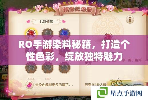 RO手游染料秘籍，打造个性色彩，绽放独特魅力