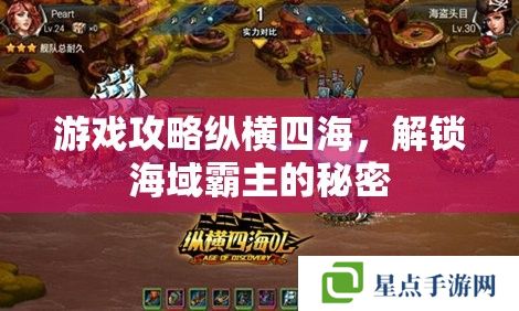 游戏攻略纵横四海,解锁海域霸主的秘密 游戏攻略纵横四海,解锁海域霸主的秘密