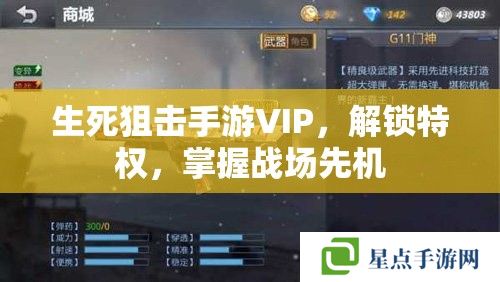 生死狙击手游VIP,解锁特权,掌握战场先机 生死狙击手游VIP,解锁特权,掌握战场先机