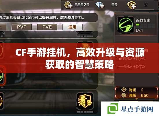 CF手游挂机,高效升级与资源获取的智慧策略 CF手游挂机,高效升级与资源获取的智慧策略