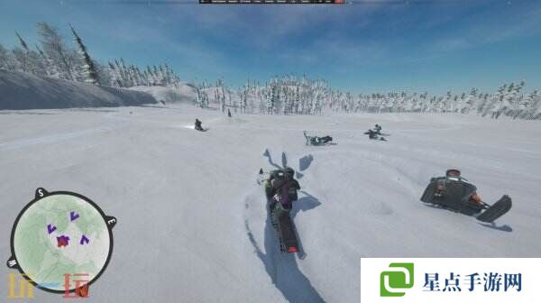 雪地摩托模拟器《Sledders》现已正式发售
