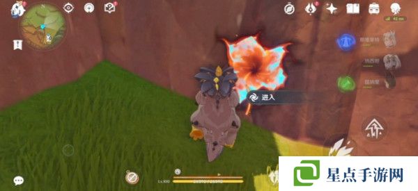 原神硫晶支脉山顶宝箱位置 硫晶支脉三宝箱如何打开[多图]图片7