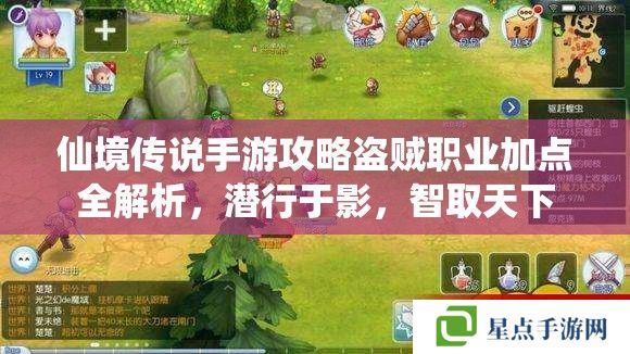 仙境传说手游攻略盗贼职业加点全解析，潜行于影，智取天下