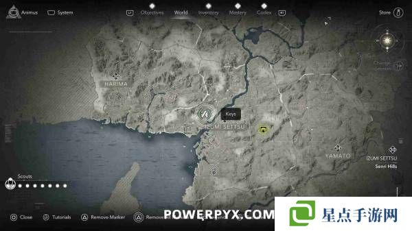 刺客信条影钥匙收集攻略   全部钥匙位置总汇图片3